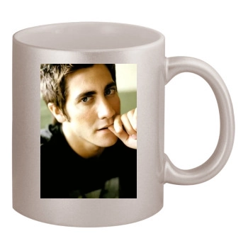 Jake Gyllenhaal 11oz Metallic Silver Mug