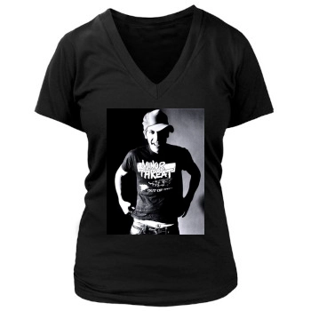 Jake Gyllenhaal Women's Deep V-Neck TShirt