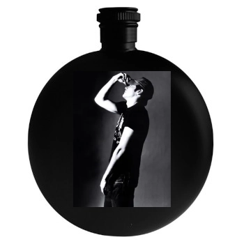 Jake Gyllenhaal Round Flask