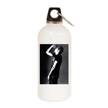 Jake Gyllenhaal White Water Bottle With Carabiner