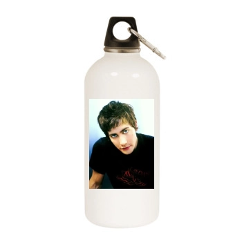 Jake Gyllenhaal White Water Bottle With Carabiner