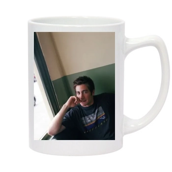 Jake Gyllenhaal 14oz White Statesman Mug