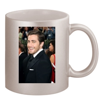 Jake Gyllenhaal 11oz Metallic Silver Mug