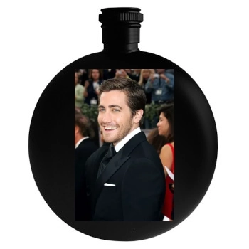 Jake Gyllenhaal Round Flask