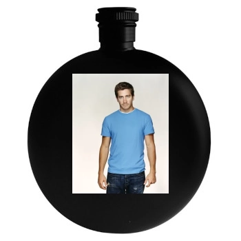 Jake Gyllenhaal Round Flask