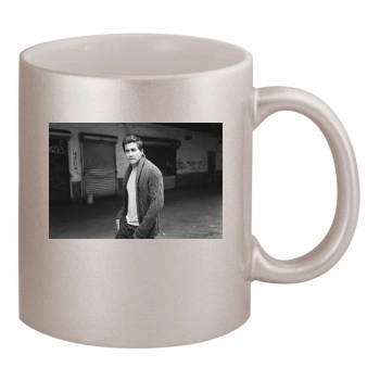 Jake Gyllenhaal 11oz Metallic Silver Mug