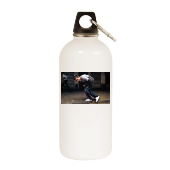 Jake Gyllenhaal White Water Bottle With Carabiner