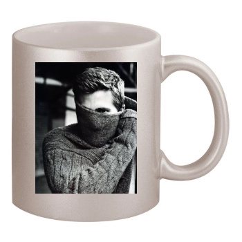 Jake Gyllenhaal 11oz Metallic Silver Mug