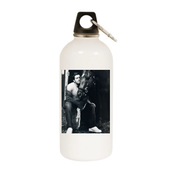 Jake Gyllenhaal White Water Bottle With Carabiner