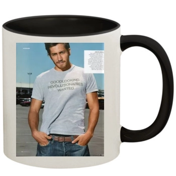 Jake Gyllenhaal 11oz Colored Inner & Handle Mug