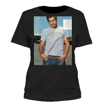 Jake Gyllenhaal Women's Cut T-Shirt