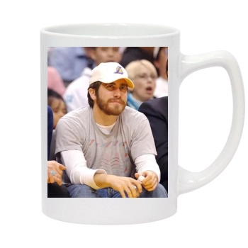 Jake Gyllenhaal 14oz White Statesman Mug