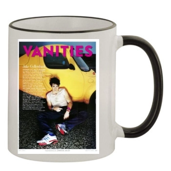 Jake Gyllenhaal 11oz Colored Rim & Handle Mug