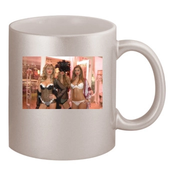 Abigail Clancy 11oz Metallic Silver Mug