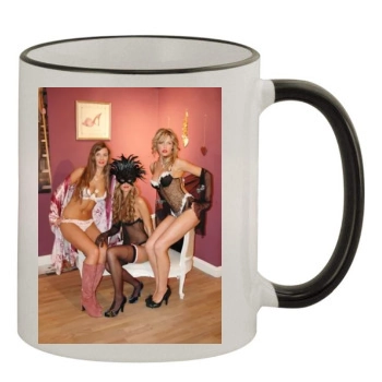 Abigail Clancy 11oz Colored Rim & Handle Mug