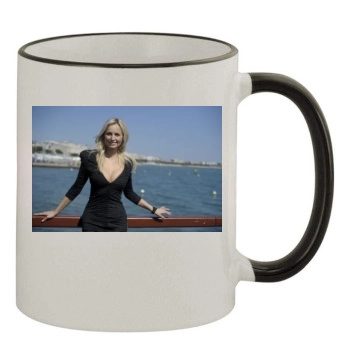 Adriana Karembeu 11oz Colored Rim & Handle Mug