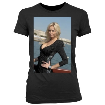 Adriana Karembeu Women's Junior Cut Crewneck T-Shirt