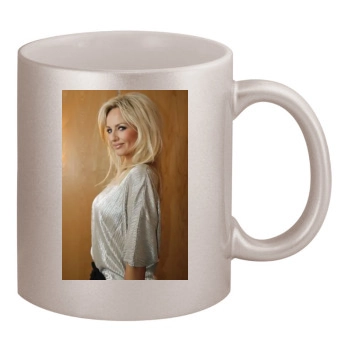 Adriana Karembeu 11oz Metallic Silver Mug