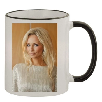 Adriana Karembeu 11oz Colored Rim & Handle Mug