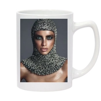 Adriana Lima 14oz White Statesman Mug