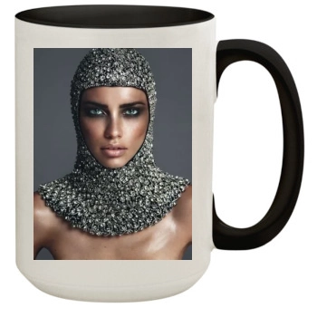 Adriana Lima 15oz Colored Inner & Handle Mug