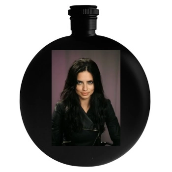 Adriana Lima Round Flask