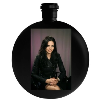 Adriana Lima Round Flask