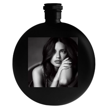 Adriana Lima Round Flask