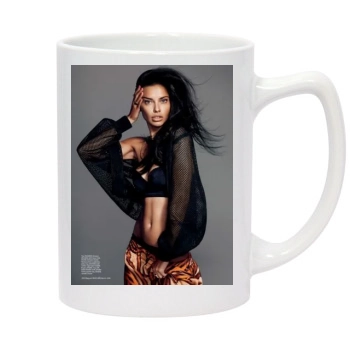 Adriana Lima 14oz White Statesman Mug