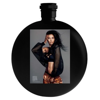 Adriana Lima Round Flask