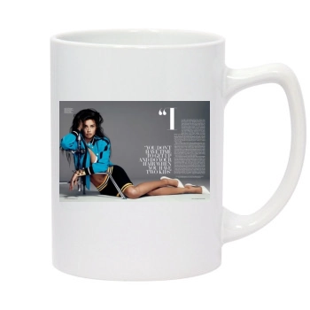 Adriana Lima 14oz White Statesman Mug