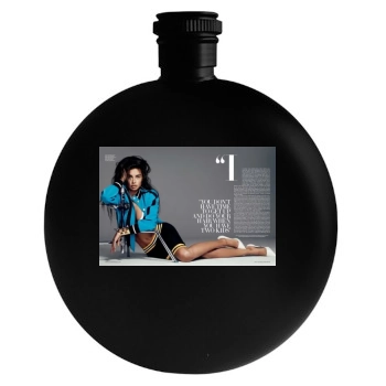 Adriana Lima Round Flask