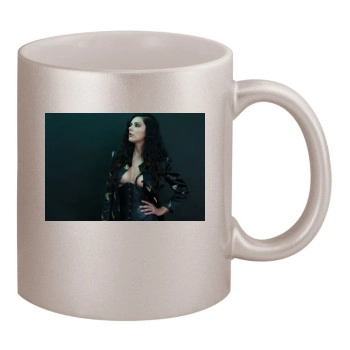 Adrianne Curry 11oz Metallic Silver Mug