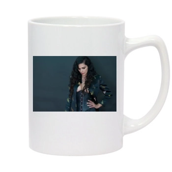 Adrianne Curry 14oz White Statesman Mug