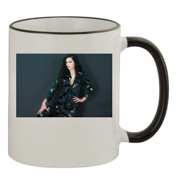 Adrianne Curry 11oz Colored Rim & Handle Mug