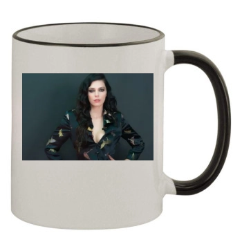 Adrianne Curry 11oz Colored Rim & Handle Mug