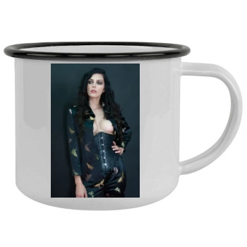 Adrianne Curry Camping Mug