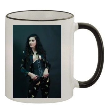 Adrianne Curry 11oz Colored Rim & Handle Mug