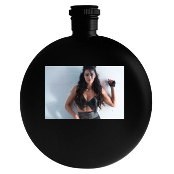 Adrianne Curry Round Flask