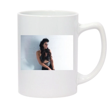 Adrianne Curry 14oz White Statesman Mug