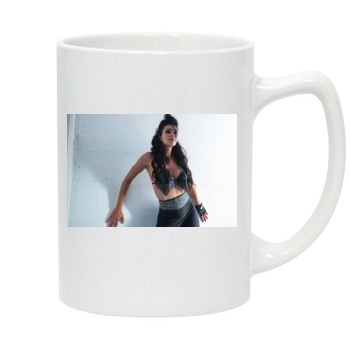 Adrianne Curry 14oz White Statesman Mug