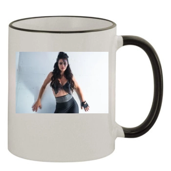 Adrianne Curry 11oz Colored Rim & Handle Mug