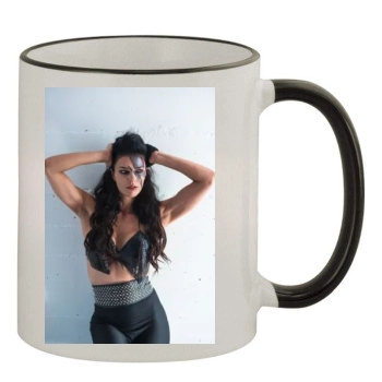 Adrianne Curry 11oz Colored Rim & Handle Mug