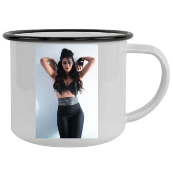 Adrianne Curry Camping Mug