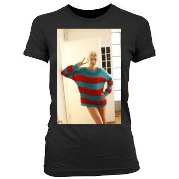 Agyness Deyn Women's Junior Cut Crewneck T-Shirt