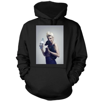 Agyness Deyn Mens Pullover Hoodie Sweatshirt