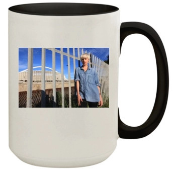 Agyness Deyn 15oz Colored Inner & Handle Mug