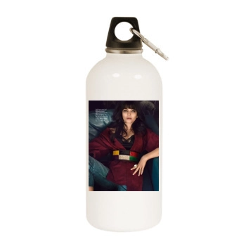 Aishwarya Rai White Water Bottle With Carabiner