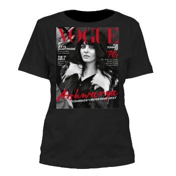 Aishwarya Rai Women's Cut T-Shirt