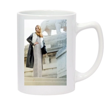 Alana Zimmer 14oz White Statesman Mug